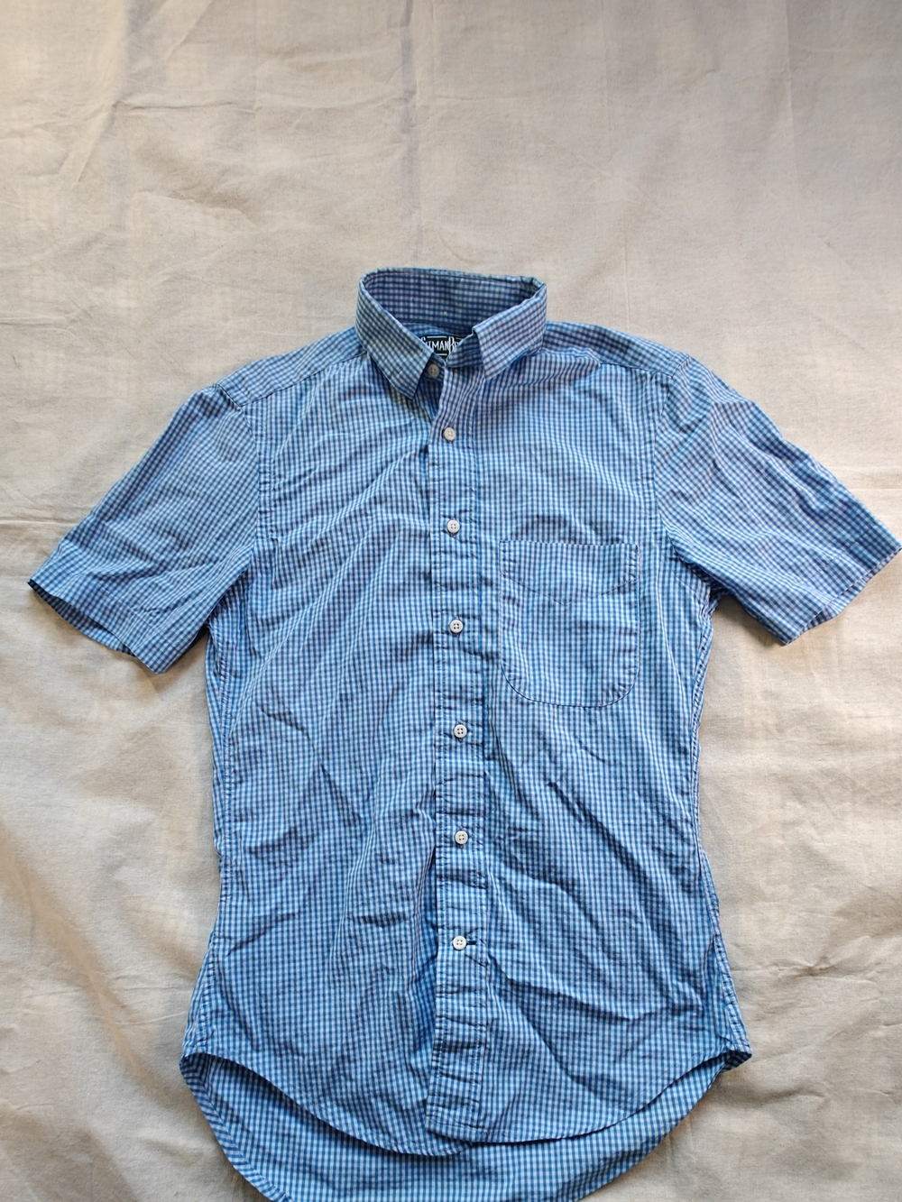 Gitman Bros Shirt Size XS Made USA 100%
